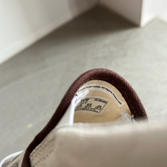 Vans x Javier Calleja OG Classic Slip-On Potting Soil Turtledove Sneakers - Picture 11 of 11